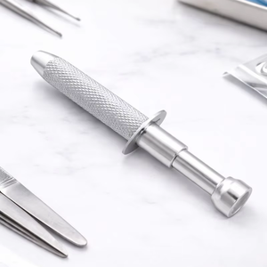 Poignée d'obturateur de trocart chirurgical en acier inoxydable, instrument chirurgical laparoscopique réutilisable - Product Image 2