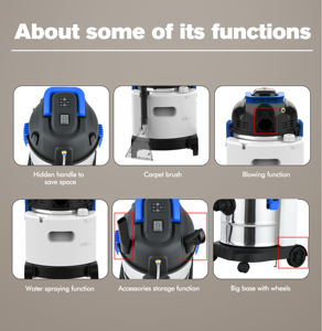 <span class=keywords><strong>Proclean</strong></span> bonne qualité fabricant haute température vapeur tache tapis tissu machine de nettoyage aspirateur - Product Image 4