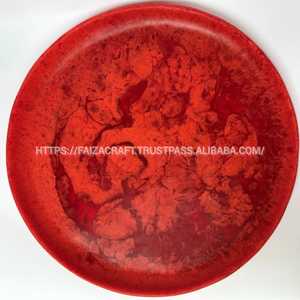Venta Directa de Fábrica India: Platos y Cuencos de Resina de Lujo con Logotipo Personalizado, Ecológicos, Pulidos y Decorativos para Frutas - Product Image 4