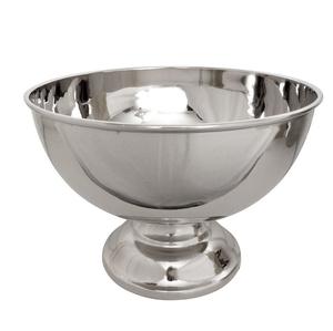 Glossy Stainless Steel Champagne Ice Bowls Round Shape Wine Cooler for Beer Soft <b>Drink</b> Hotels Party Barware Use - Product Image 1