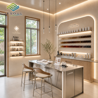 Meuble de salon, présentoir LED, mobilier d'extérieur, présentoir à parfums, vitrine, mobilier de restaurant, étagère sur mesure