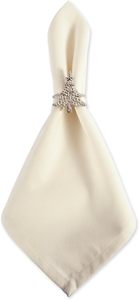 Anneaux de serviette ronds en laiton pour pièces centrales de table de fête Anneau de serviette décor à la maison unique pour les fêtes - Product Image 3