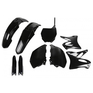 XFUN Kit di plastica nera completa per Yamaha YZ 125 modello 2008-2014 YAKIT302F001-4272 nessuna disponibilità USA accessori moto - Product Image 1