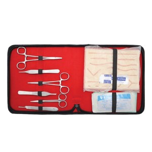 Kit de sutura quirúrgica Práctica de estudiantes Instrumentos de entrenamiento Manual Soporte de aguja de acero inoxidable Fórceps MEDZORA QUIRÚRGICO - Product Image 1