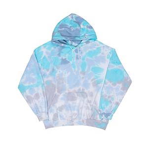 Sudadera con Capucha Tie Dye de Felpa Suelta de Alta Calidad para Mujer, Talla Grande, con Logotipo Personalizado Bordado con Pedrería, Informal, Tie Dye, Talla Grande - Product Image 5