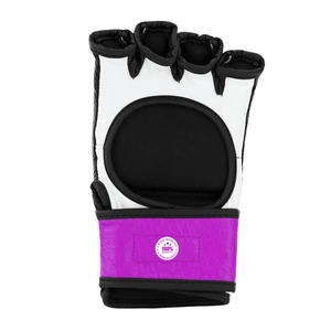 ถุงมือ MMA แบบครึ่งนิ้วทำจากหนัง PU สำหรับผู้ชายถุงมือฝึกขนาดพลัสไซส์สำหรับฝึกชกมวย - Product Image 2