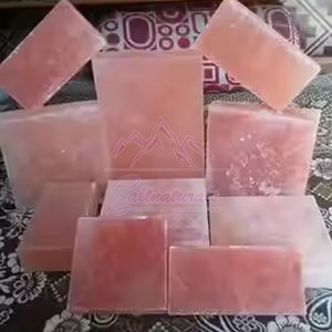 Ladrillos de Sal del Himalaya 100% Naturales de Alta Calidad, 1x8x8 Pulgadas, Embalaje Personalizado, 1 Año de Garantía, Uso Decorativo - Product Image 4