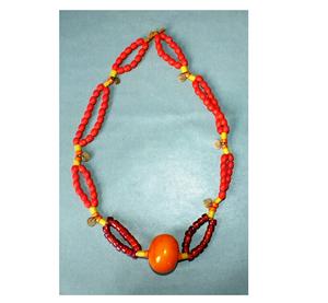 Compre collar de cuerno de búfalo natural, collar de cuerno de búfalo natural, producto indio hecho a mano - Product Image 3