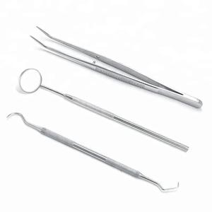 ชุดตรวจ ทันตกรรม ชุดตรวจฟันฟันเสีย ชุดสอบขั้นพื้นฐานทันตกรรม เคลือบซิลิโคนสีดํา BY MEDICAB INSTRUMENTS - Product Image 3