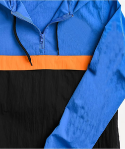 Chaqueta de lluvia deportiva para hombre de alta calidad de nuevo diseño 2025, chaqueta cortavientos con cuello levantado y capucha, chaqueta de invierno multifunción transpirable - Product Image 4