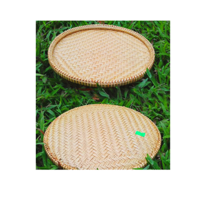 Panier de vannage en bambou 100% naturel fabriqué à la main pour une décoration élégante - Product Image 1