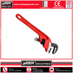 Clé à tuyau décalée réglable robuste Offre Spéciale d'approvisionnement direct d'usine pour raccord de tuyau pour bricolage personnalisation OEM prise en charge - Product Image 5