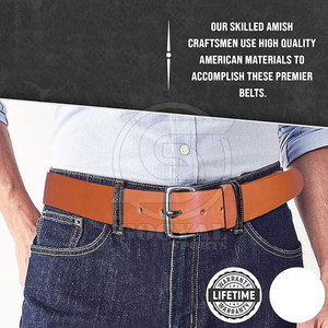Ceintures en cuir personnalisables en gros : la meilleure qualité, confortables à porter - Product Image 5