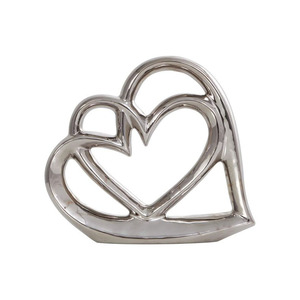 Hot Arrival 2026 Aluminium Decorative Sculpture Silver Color Good Quality Hot Selling <b>Metal</b> Showcase for Living Room Decoration - Product Image 4