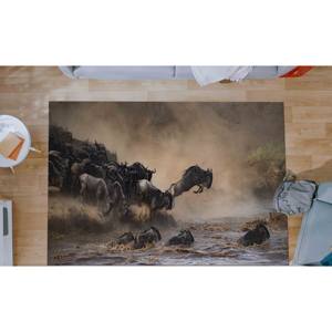 Alfombra de Animales de Safari: Impresa en 3D, Antideslizante, Lavable a Máquina, Alfombra Delgada No Tejida - Product Image 2