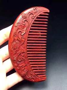 PROPIEDADES Peine de pelo con mango de madera hecho a mano para uso en Salón de la India Peine de madera al por mayor para uso comercial en venta en - Product Image 2