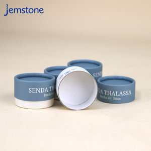 Boîte tube en carton kraft blanc avec logo personnalisé écologique emballage bouteille de parfum cosmétique tube en papier - Product Image 5