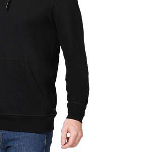 Sweat-shirt à capuche en polaire épais personnalisé pour homme, pull d'automne, vente en gros - Product Image 4