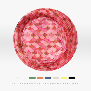 หมวกทรงบักเก็ตลายสายรุ้ง หมวกกันแดดฤดูร้อนแบบลำลองสำหรับทุกเพศ หมวกเดินทางกลางแจ้ง น้ำหนักเบา พับเก็บได้ แฟชั่นสตรีทแวร์ หมวกสำหรับงานเทศกาล - Product Image 2