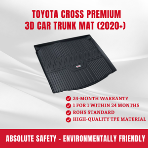 <b>Car</b> <b>Interior</b> Accessories Trunk Mat Toyota Cross <b>Car</b> Mats Low MOQ Dust-Proof Chemical-Resistant Trunk Mat - Product Image 2