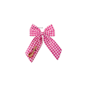 Accesorio para el Cabello de Pascua, Lazo de Algodón con Cuentas de Semillas, Estilo Festivo, Bordado a Mano, Personalizable, para Mujer - Product Image 5