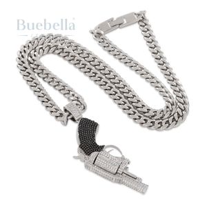 Collar de Plata de Ley 925 con colgante de diamante de moissanita blanco y negro para fiestas collar de cadenas finas - Product Image 4