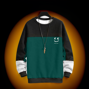 Nouveau sweat à capuche unisexe ensemble coupe-vent sweat bouffée Tech 50% coton 50% Polyester à manches longues imprimé surdimensionné pull en gros - Product Image 1