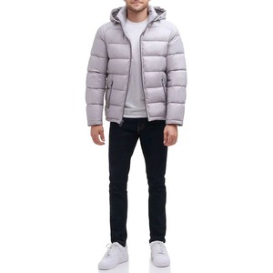 Chaqueta Acolchada Personalizada de la Mejor Calidad para Hombre, Estilo Urbano de Marca, Chaqueta de Invierno Brillante con Cuello Alto y Protección contra la Lluvia - Product Image 6