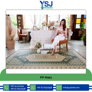 La mejor oferta de alfombras tejidas de polipropileno 100% para playa y pícnic al aire libre disponibles a un precio de mercado conveniente - Product Image 2