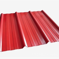 Panneau de toit coloré galvanisé et plaque d'acier revêtue de couleur Tuiles en acier de couleur de haute qualité utilisées comme panneaux de toit