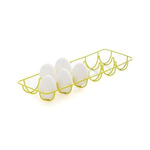 Porte-œufs en fer de style industriel avec cadre durable et base large pour exposer les œufs dans les cafés et les maisons - Product Image 6