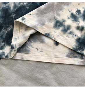 2024 conception personnalisée coton surdimensionné cravate teinture t-Shirt conçu t-shirt hommes manches courtes lavé t-shirt vintage tye colorant t-shirt - Product Image 4