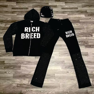 2024 fabricante personalizable de alta calidad 600gsm Sudadera con capucha lavado ácido para estampado Puff patrón sólido ropa deportiva de invierno para hombres - Product Image 1