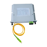 Installation facile Plug and Play 1*2 PLC Splitter Module Pigtailed Fiber Optic Equipment pour les réseaux 5G/4G/3G et FTTH