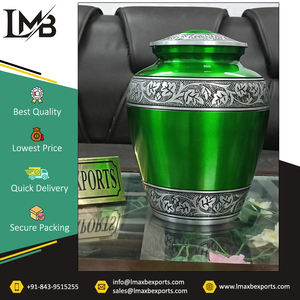Indian Exporter and Supplier of Memorial Human Ashes Urn <b>Funeral</b> <b>Supplies</b> Adult Cremation Aluminium Urns at Wholesale Price - Product Image 3