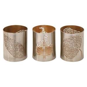 Portavelas votivo de metal con diseño victoriano para decoración vintage en comedores y salas de estar - Product Image 5