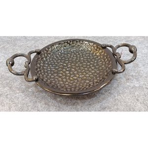 Plateau en nickel noir polyvalent idéal pour les restaurants, les fêtes et la maison. - Product Image 1