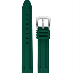 JD013 Unisex 18-26mm Green Sports Smart <b>Watch</b> Band Soft Breathable Lightweight Stainless Steel Quick Release Silicone Fashion - Product Image 1