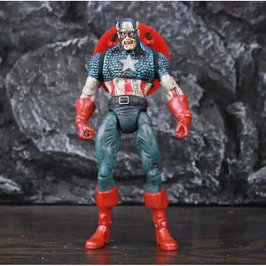 Figurine en PVC Zombie Captain America en parfait état, personnage Marvel - Product Image 4