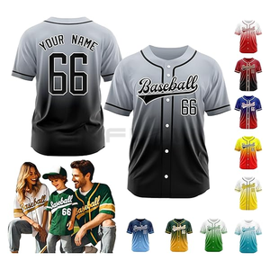 Streetwear personnalisé style rétro américain vintage avec fabricant de maillots de baseball classiques Inflow Sports - Product Image 5