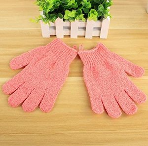 Guantes de baño desechables suaves NIDY Guantes de baño no tejidos amigables con la piel para exfoliación suave Cuidado diario del cuerpo Belleza - Product Image 5