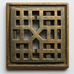 Solution de drainage moderne en laiton avec insert pour carrelage, design invisible pour salle de bain - Product Image 6