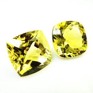 100% naturel citron Quartz coussin forme facette coupe pierres précieuses en vrac faisant des bijoux bagues/boucles d'oreilles de grossiste indien OEM - Product Image 6