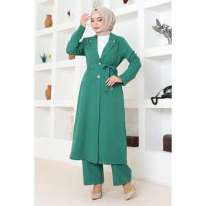 ชุดลำลองแบบมีซิป ความยาวปานกลาง - Product Image 3