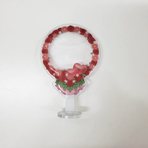 Mini porte-badge en PVC/acrylique personnalisable Kpop couvre l'emballage personnalisable accessoires à la mode de marque HAGOROMO pour cadeau - Product Image 1