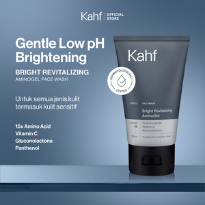 OEM ODM Kahf Skin Energizing and Brightening Men Face Wash 100 ml <b>Moroccan</b> Mint & Mediterania Grapefruit - Product Image 2