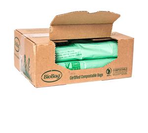 Eco Friendly Biodegradable Kitchen Trash Bags Compostable Waste Bags OEM Custom Size - Product Image 4