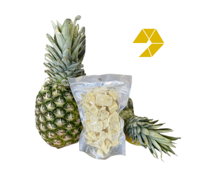 Morceaux de fruits de l'ananas lyophilisés pour la préparation de céréales, desserts, exportation du Vietnam, ananas lyophilisé sucré, collation saine - Product Image 1