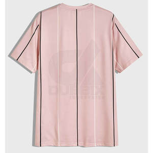 Camiseta ligera de calidad superior para hombre Diseña tu propia camiseta para hombre Precio al por mayor Camiseta Ringer - Product Image 2