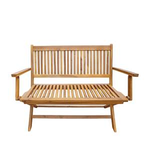 Banc d'extérieur de style ferme optimal pour les hôtels, couleur personnalisable, logo, bois massif de haute qualité, confortable pour les clients - Product Image 5